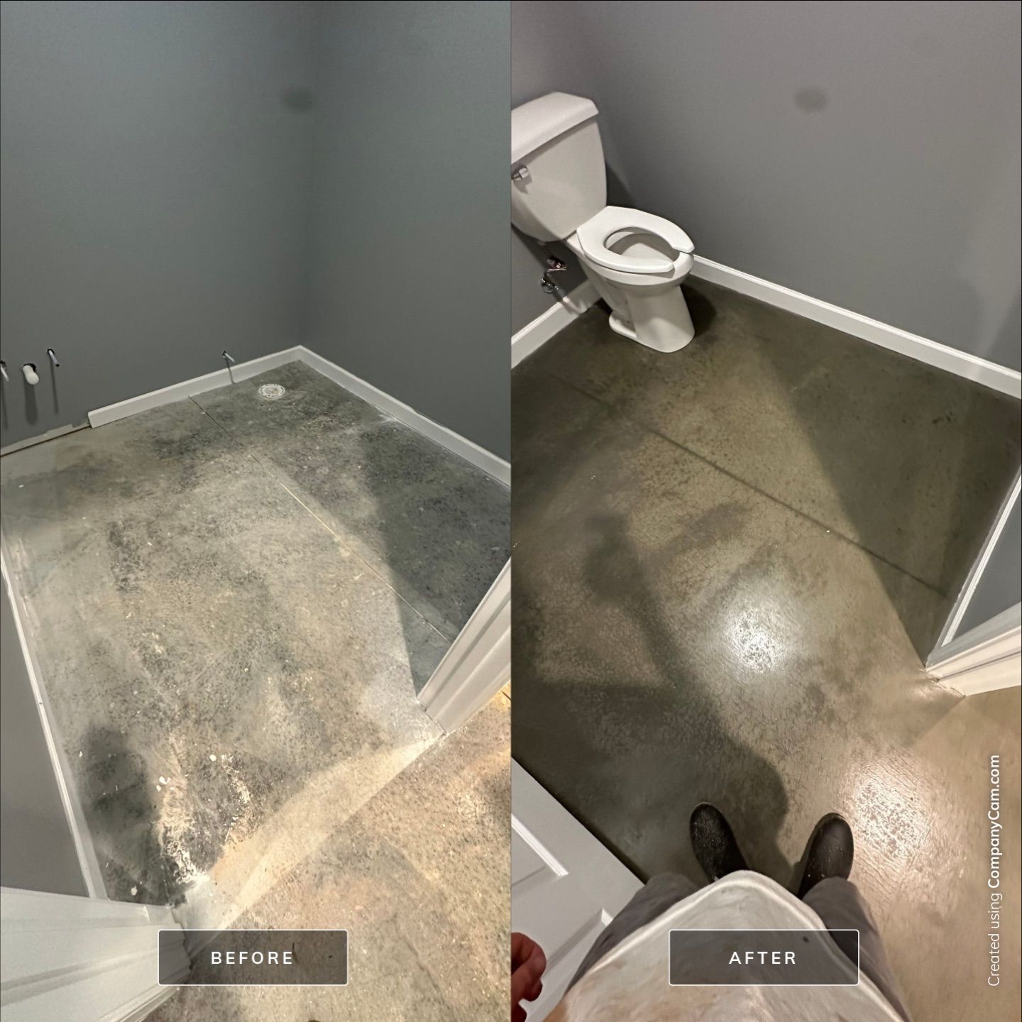 Concrete Staining Project 4